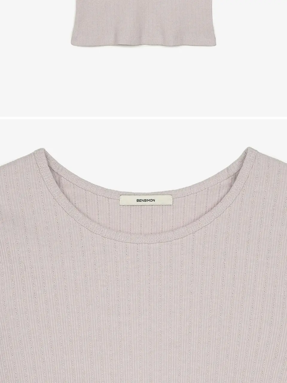 [모음전] 벤시몽 RIBBED KNIT T-SHIRT - 3color 상세페이지 16